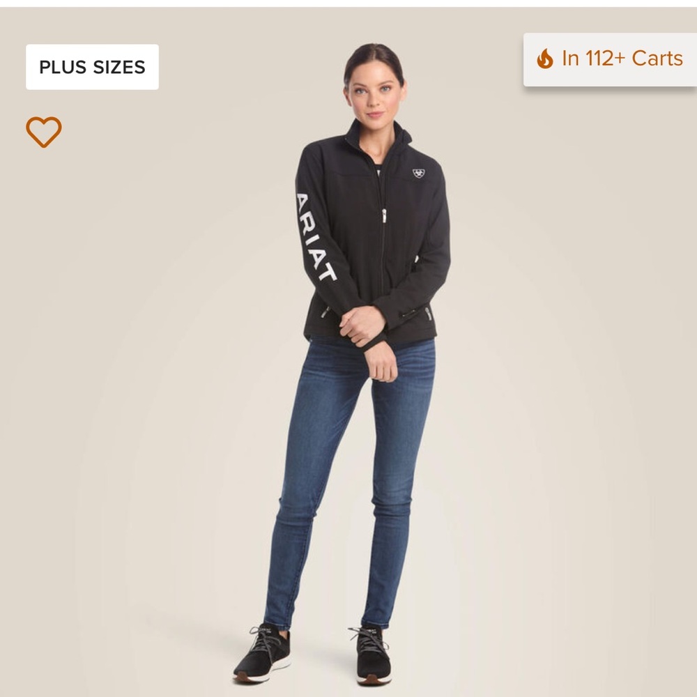 Women’s Ariat Jacket Black - Large